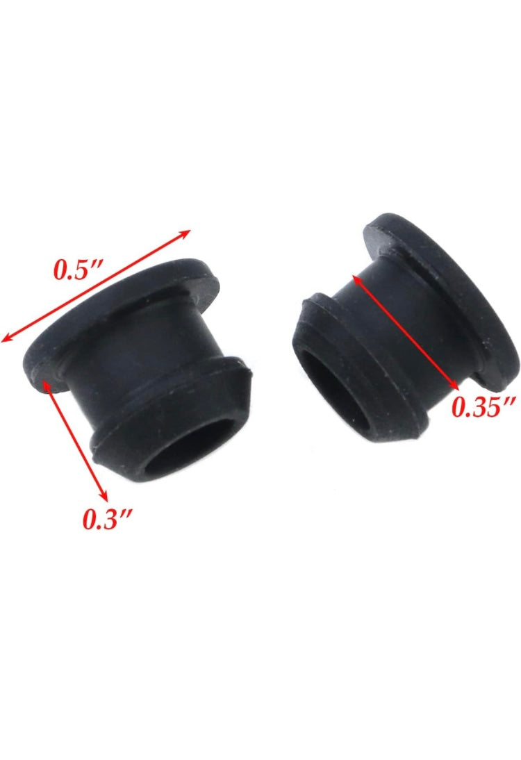 Our Garage’s 12pcs Silicone Rubber Plugs Kit For Bike Frame Holes 9mm