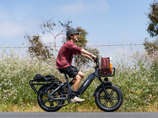 Himiway Electric Cargo Bike Big Dog Save Additional $200